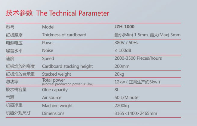 全自（zì）動紙箱成型機機